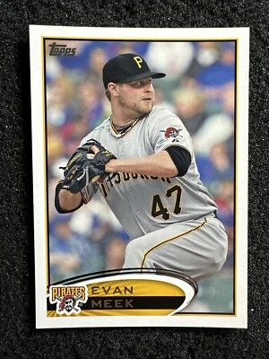 EVAN MEEK #473 2012 Topps Baseball QTY Pittsburgh Pirates - Image 1 of 3