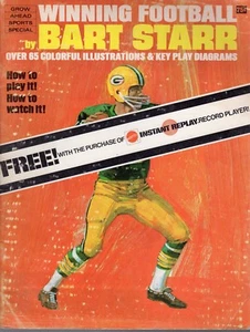 1971 Winning Football magazine Bart Starr Green Bay Packers FAIR - Picture 1 of 6
