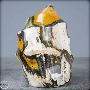 Natürliche Jaspis-Chalcedon Kristallflamme - 1475,99g - Bild 1 von 9