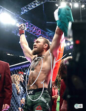 THE NOTORIOUS CONOR MCGREGOR SIGNED AUTOGRAPH UFC MMA 11X14 PHOTO BAS BECKETT