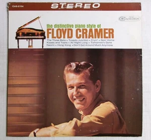 The Distinctive Piano Style of Floyd Cramer Vintage Vinyl LP Record Album - Picture 1 of 7
