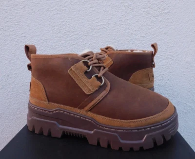 UGG NEUMEL TRAILGAZER WATERPROOF LEATHER/ WOOL BOOTS, MEN US 9/ EUR 42 ~NEW - Image 1 of 4