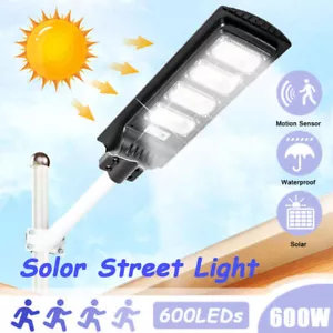 LED Street Light Light-Operated Remote Control+Pole Waterproof Security Light - Picture 1 of 12