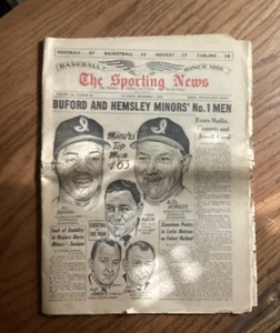 1963 The Sporting News 12/7/1963 - Volume 156 Numero 20 - Minori top uomini del '63 - Foto 1 di 5