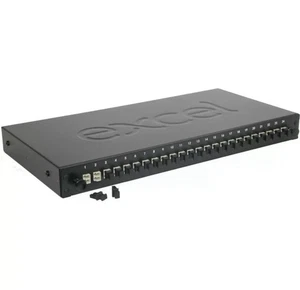 NEW Excel Enbeam 24 Way Multimode Fibre Optic Patch Panel 4 LC Duplex (8 Fibre) - Afbeelding 1 van 1