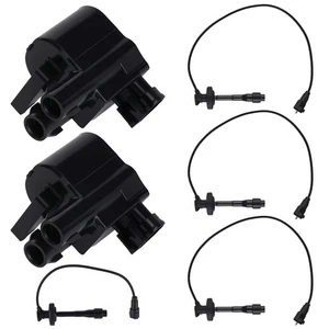 2x Ignition Coil & Wireset for Toyota Corolla 1.8L 1998-1999 90919-02224 UF246 - Bild 1 von 14