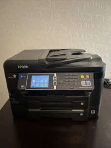 Epson WorkForce WF-3640 All-In-One Inkjet Printer Ink is Full. READ DESCRIPTION - Picture 1 of 23