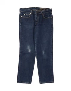 Pantalones de mezclilla rectos GAS para hombre W34 L32 azul algodón CP15 - Imagen 1 de 3