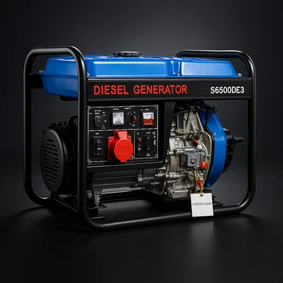 ⭕ 5KW Diesel Generator 230V/400V Stromerzeuger - Bild 1 von 4