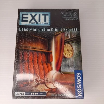 Dead Man on The Orient Express Exit The Game A Kosmos Adult Game  - Image 1 of 4