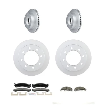 Bosch QuietCast Ceramic Brake Pad and Rotor Kit For 03-08 GMC Savana 3500 Foto 1 de 4