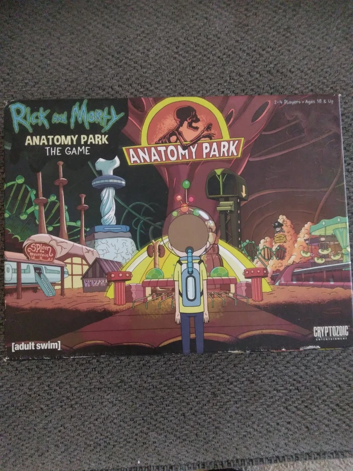 Cryptozoic Entertainment Rick and Morty Anatomy Park Juego (2017) Nunca Usado Foto 1 de 1