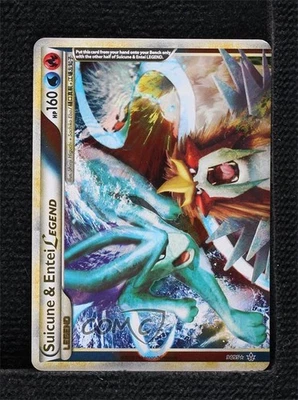Suicune & Entei LEGEND (Top) Pokémon HeartGold & SoulSilver Unleashed #94 2010 - Image 1 of 2