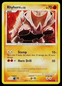Pokemon Karte Rhyhorn 122/147 Supreme Victors - Bild 1 von 2