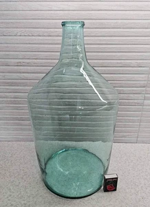 Large Soviet Vintage Seamless Wine Bottle Demijohn 10 Liters antique glass jar - Picture 1 of 13