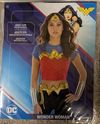 Disfraz de Mujer Maravilla Mujer Pequeño Mediano Nuevo Halloween Juegos con disfraces DC Comics Foto 1 de 4