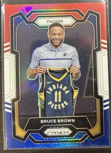 2023-24 Panini Prizm Red White And Blue Bruce Brown Pacers #67 - Picture 1 of 1