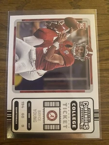 2023 Panini Chronicles Contenders Draft Picks BRYCE YOUNG College Ticket RC #1 - Bild 1 von 2