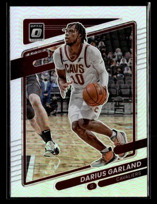 2021-22 Donruss Optic #65 Darius Garland Holo Card Cleveland Cavaliers - Image 1 of 2
