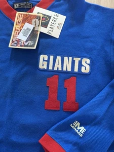 VTG NWT 1995 New York Giants Phil Simms Jersey Shirt Large Deadstock #11 RARE - Picture 1 of 7