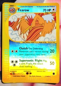 Fearow 011/165 Expedition Base Set 2002 Lector Electrónico Vintage - Reverso - Imagen 1 de 3