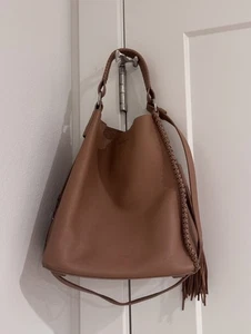 All Saints - 100 % Cow Leather Crossbody Shoulder Bag - Pre-Owned - Picture 1 of 10