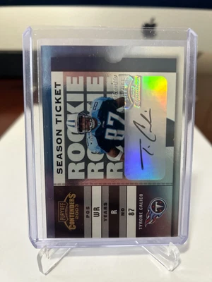 2003 Playoff Contenders Tyrone Calico Rookie Ticket Auto /499 - Image 1 of 2