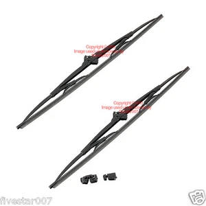 x2 OEm BOSCH Windshield Wiper Blade For E30 BMW 318i 318is 318ti 325 325i 325is - Picture 1 of 5