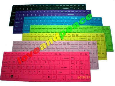Keyboard Cover Skin Protector FOR SONY VAIO VPC EB EC EE EH EL CB series - Image 1 of 3