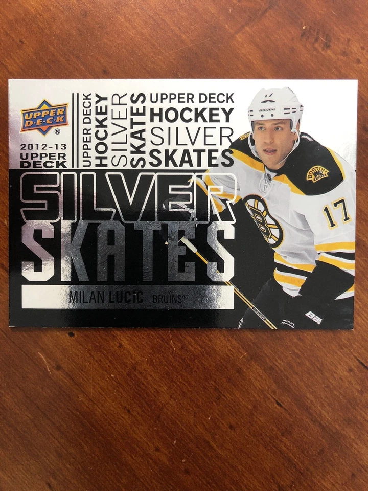 12-13 UD Series 1 Silver Skates #SS5 Milan Lucic - Image 1 of 2