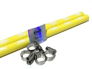 Samco Sport Silicone Fuel Hoses Kit Yellow for VW Golf MK2 G60 MK3 VR6 MK4 MK5 R - Picture 1 of 6