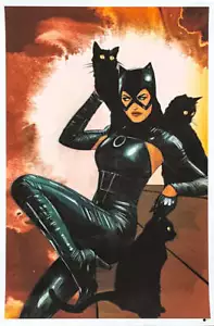 Póster impreso de Tula Lotay - Catwoman #41 Batman Mondo arte cuello de botella - Imagen 1 de 3