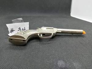HUBLEY 1960 TEXAN PULL FINISH Toy Gun Western Sherriff - L 6" X W 3" X 1 1/4" - Picture 1 of 5