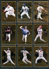 1996 LEAF PREFERRED STEEL GOLD PROMO PROMOTIONAL SAMPLE #39 JEFF BAGWELL ASTROS