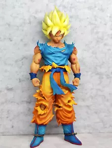 SON GOKU Dragon Ball Fighter Super Saiyan 28cm Battle Effects Figure - Picture 1 of 5