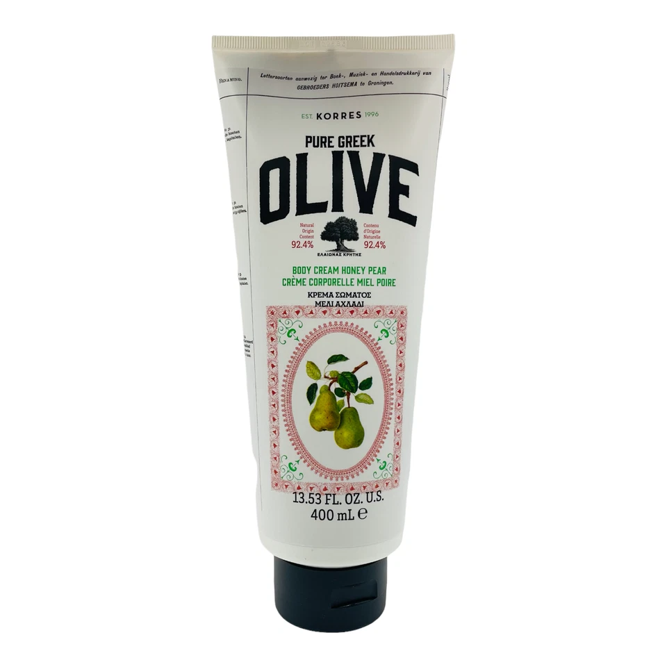 CREMA CORPORAL OLIVA GRIEGA KORRES - PERA MIEL (Elige Talla/Sellado) Foto 1 de 1