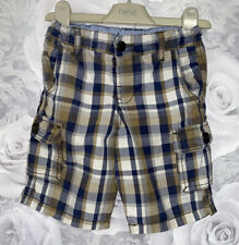 Boys Age 3-4 Years - Monsoon Checked Shorts