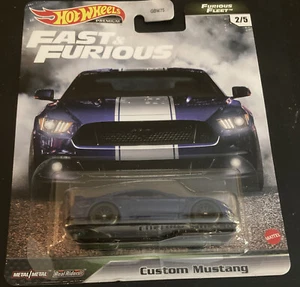 HOT WHEELS Custom Mustang Ford Shelby GT350 R Fast & Furious Fleet GRK56 2021 - Picture 1 of 7