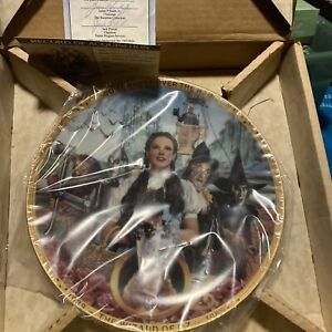 The Wizard of Oz "Fifty Years of Oz" 50th Anniversary Plate Hamilton Collection