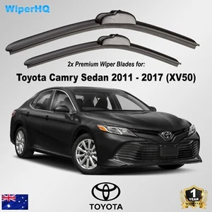 Wiper Blades for Toyota Camry XV50 XV70 2011 - 2022 26" + 18" Front Windscreen - Picture 1 of 7