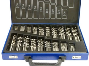 Bohrer Set 170 tlg. HSS-R (EG) Spiralbohrer Metallbohrer Stahlbohrer 1 - 10mm - Bild 1 von 3