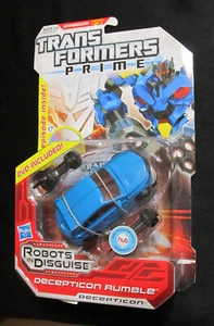 Transformers Prime 2012 DECEPTICON RUMBLE FIGURA Robots Disfrazados De Lujo 014 - Imagen 1 de 3