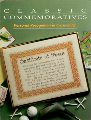 Classic Commemoratives Cross Stitch Pattern - Classic Cross Stitch Supplement - Image 1 of 2