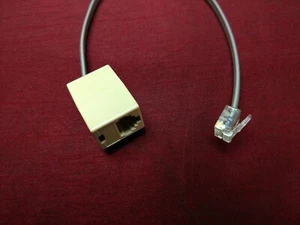 Digitrax throttle extension, 6 foot flat cable w/double female connector - Picture 1 of 6