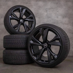 Audi RS6 RS7 Winterräder 22 Zoll 4K C8 Felgen 4K0601025BC schwarz - Bild 1 von 5