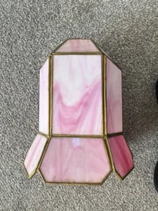 small pink tiffany lamp shade - Picture 1 of 5