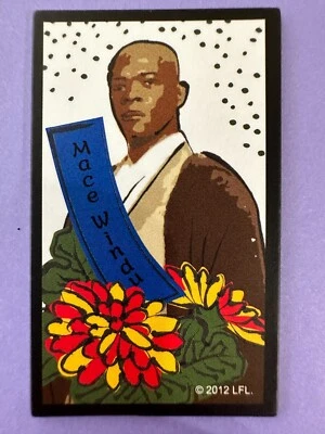 Beverly MACE WINDU STAR WARS HANAFUDA  TCG Card  from Japan Imported - Image 1 of 4