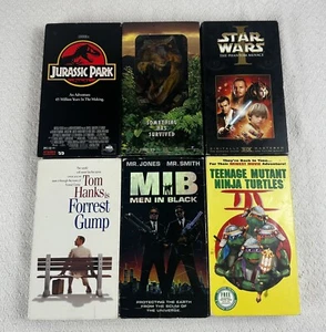 Lot of 6 VHS Tapes Great Collection of Misc Movies - Picture 1 of 2
