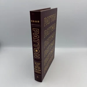Patton The Man Behind the Legend by Martin Blumenson VGC Easton Press Leather - Imagen 1 de 7