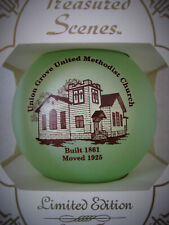 2002 UNION GROVE WI Christmas Ornament UNITED METHODIST CHURCH Historical Series